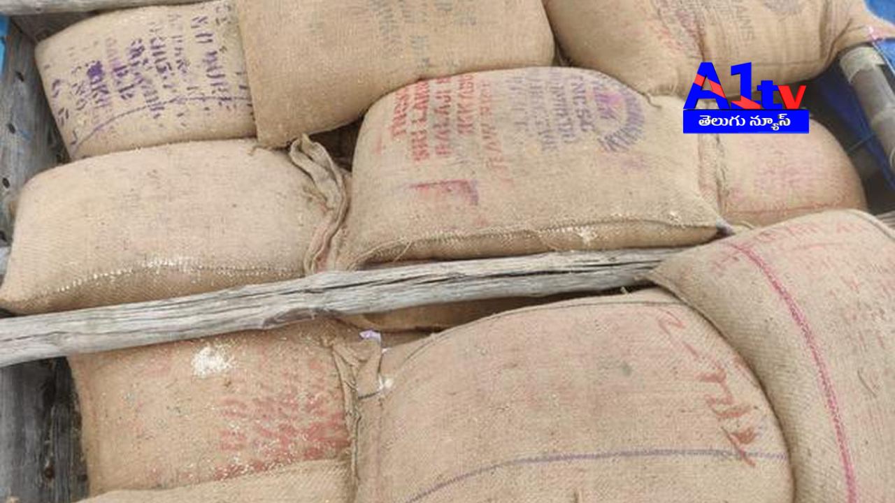 Revenue officials seized 600 sacks of ration rice worth ₹15 lakh illegally transported from Mydukur to Nellore, arresting the truck driver.