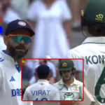 In the Boxing Day Test, Virat Kohli sledged young Australian opener Sam Constanctus. The incident led to a verbal spat, but Constanctus responded with boundaries, scoring 60 runs before getting out.