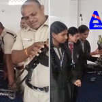 An open house event was held at Winner School in Nirmal, educating students on police weapons, bomb disposal, and emergency services like Dial 100.