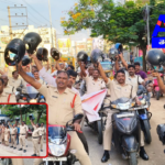 తిరుపతి SP సుబ్బారాయుడు హెల్మెట్ అవగాహన కార్యక్రమం Tirupati District SP Subbarayudu organized road safety awareness programs, emphasizing helmet usage for safer travels. Public counseling and rallies were held for better understanding.