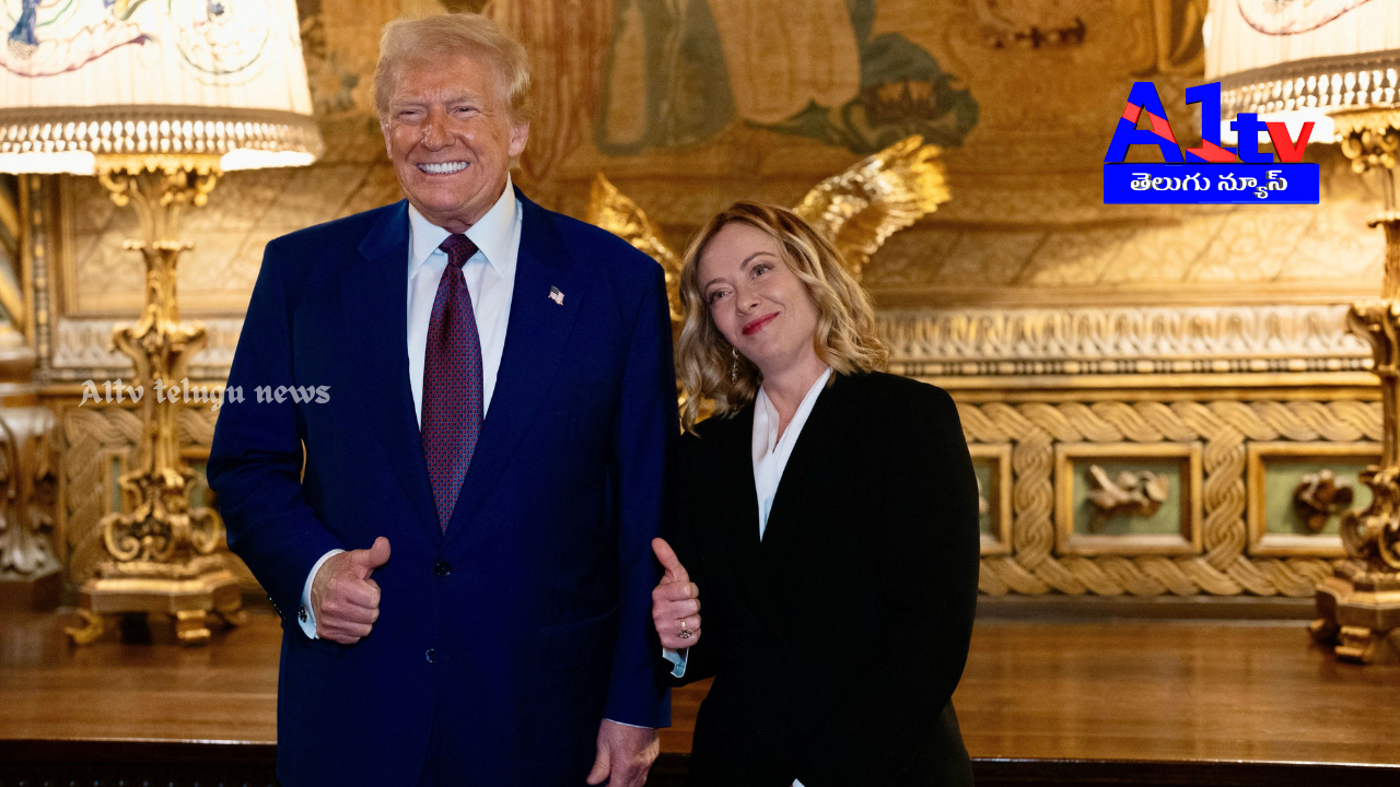 Donald Trump praised Italian PM Giorgia Meloni, calling her an "amazing woman" during their meeting at Mar-a-Lago estate, creating global buzz.