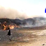 A major fire broke out at a ginning mill in Jainoor, Komaram Bheem Asifabad district. Firefighters are working to control the flames.