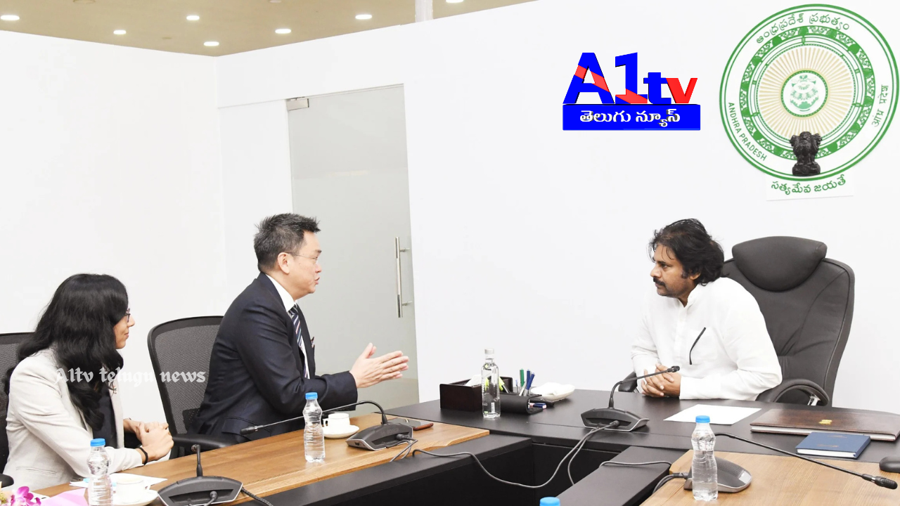 AP Deputy CM Pawan Kalyan met Singapore diplomats in Vijayawada, discussing bilateral ties and cooperation for development between AP and Singapore.