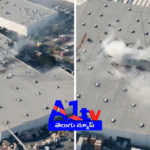 A small plane crashed onto a rooftop in California's Fullerton, killing two and injuring 18. The incident occurred near Disneyland, causing massive fire and smoke.