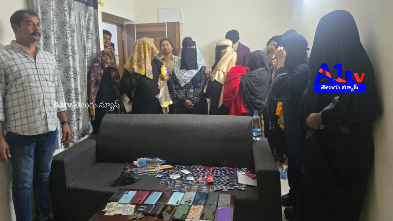 In Hyderabad, the SOT police busted a sex trafficking ring involving foreign women. 9 African women were rescued, and 3 accused were arrested.