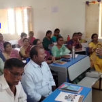 Challapeta High School conducted training for SMC members on school development and welfare schemes under the supervision of UVSP Varma.
