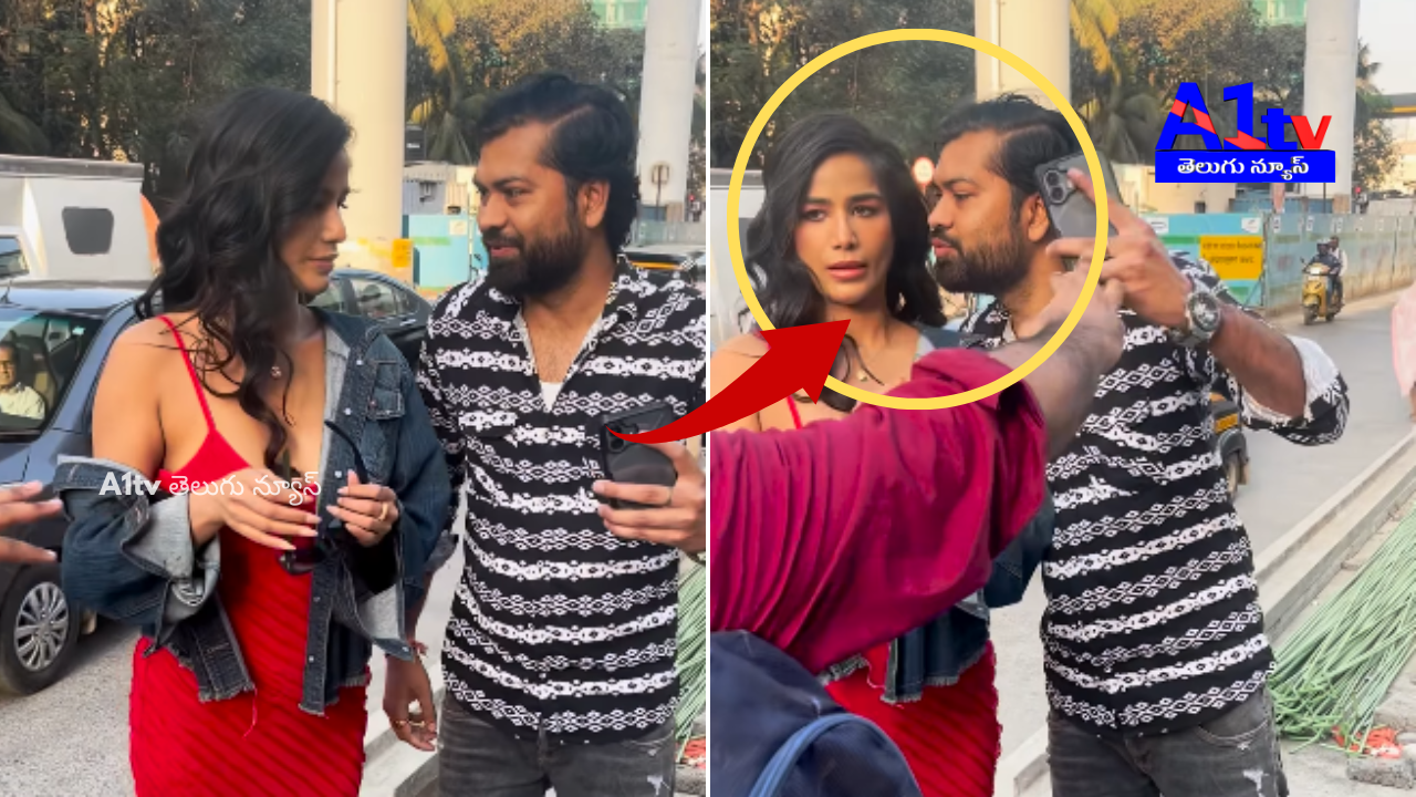 Actress Poonam Pandey faced an awkward moment during a photo session when a fan misbehaved. She pushed him away, sparking mixed reactions online.