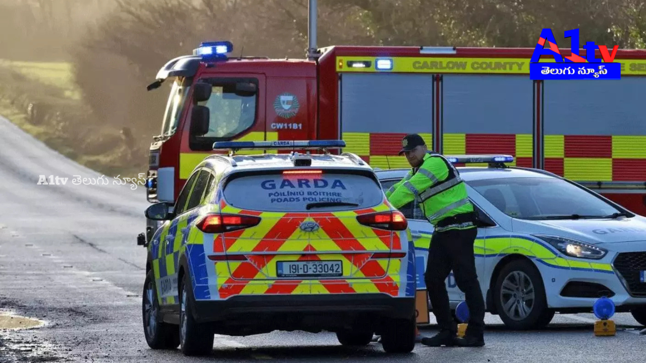 Two students from Andhra Pradesh died in a road accident in Ireland, and two others were severely injured.