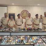 CCS police recovered 310 mobiles in Krishna district. Using MMTS technology, they tracked and returned the stolen devices to the owners.