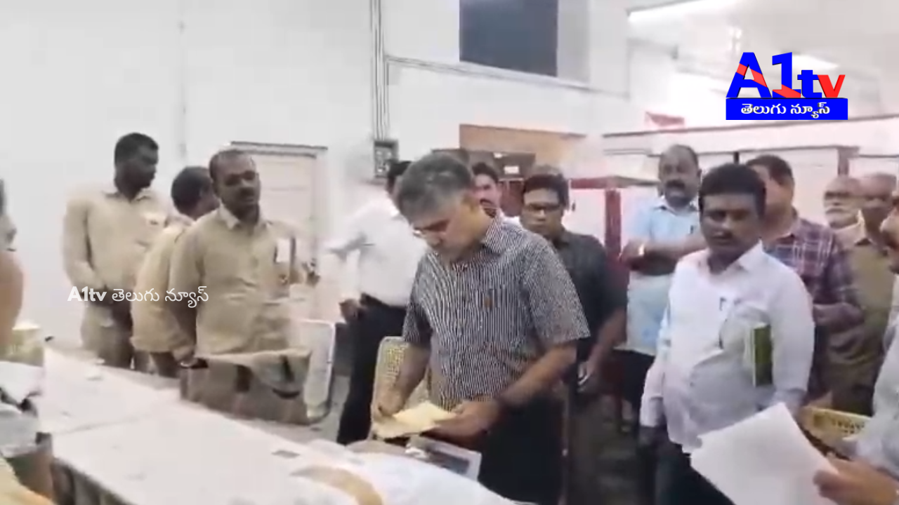 AP Circle Chief Postmaster General Prakash conducted a surprise inspection at Tenali Head Post Office, reviewing records and discussing with officials.