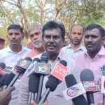 శ్రీహరికోట రాకెట్ కేంద్రం కాలనీ స్థలాల వివాదం After providing 10 cent plots to Sriharikota colony residents, a dispute arose in Akkarapak village, and the victims expressed their concerns before the media.