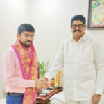 District Collector O. Anand met Minister Anam Rama Narayana Reddy to discuss ongoing development and welfare activities in the district.
