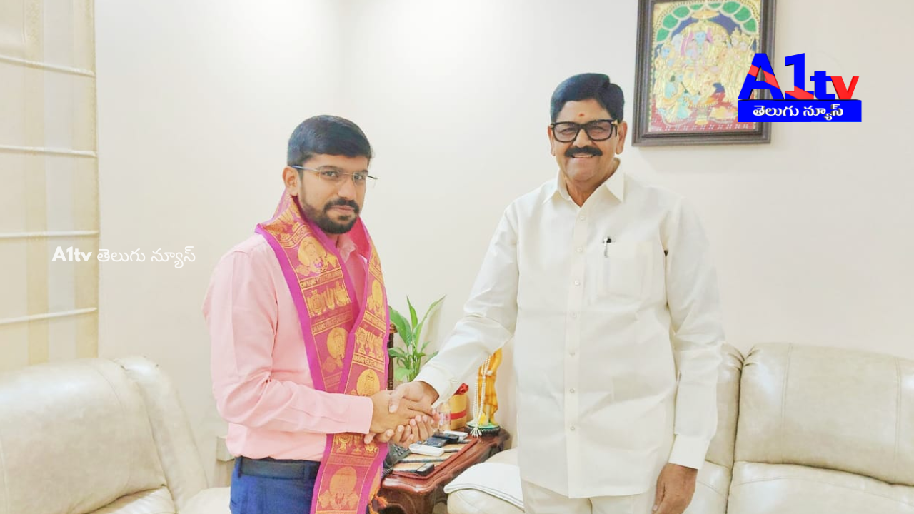 District Collector O. Anand met Minister Anam Rama Narayana Reddy to discuss ongoing development and welfare activities in the district.