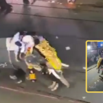 At the Pattambi Nercha festival in Kerala, an elephant named Perur Sivan ran amok, causing panic. Fortunately, no one was harmed.