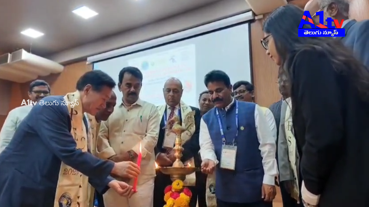 Jupally Krishna Rao inaugurated the International Conference on Physical Education & Sports at Vasavi Engineering College.