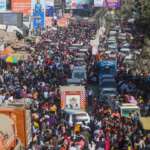 The Maha Kumbh Mela is nearing its end, with a surge in devotees and traffic jams. A large number of devotees are arriving for holy dips