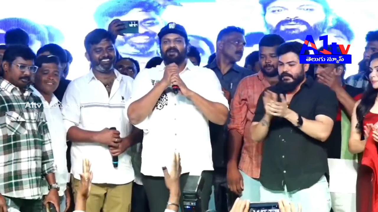 At the Jagannath movie teaser launch, Manchu Manoj gave an emotional speech, stating that no conspiracy can shake him as long as people love him.