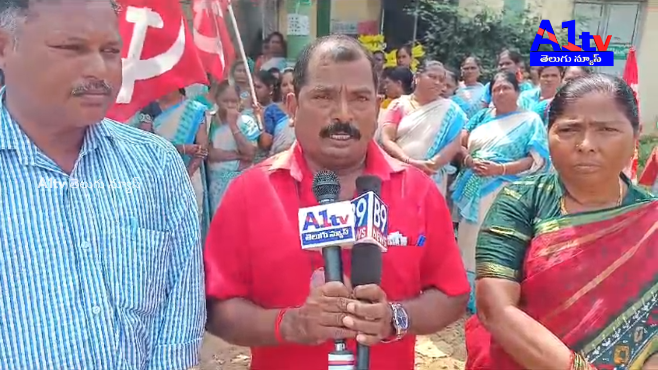 Anganwadi workers protest demanding minimum wages, promotions, and welfare schemes, urging the government to fulfill promises.