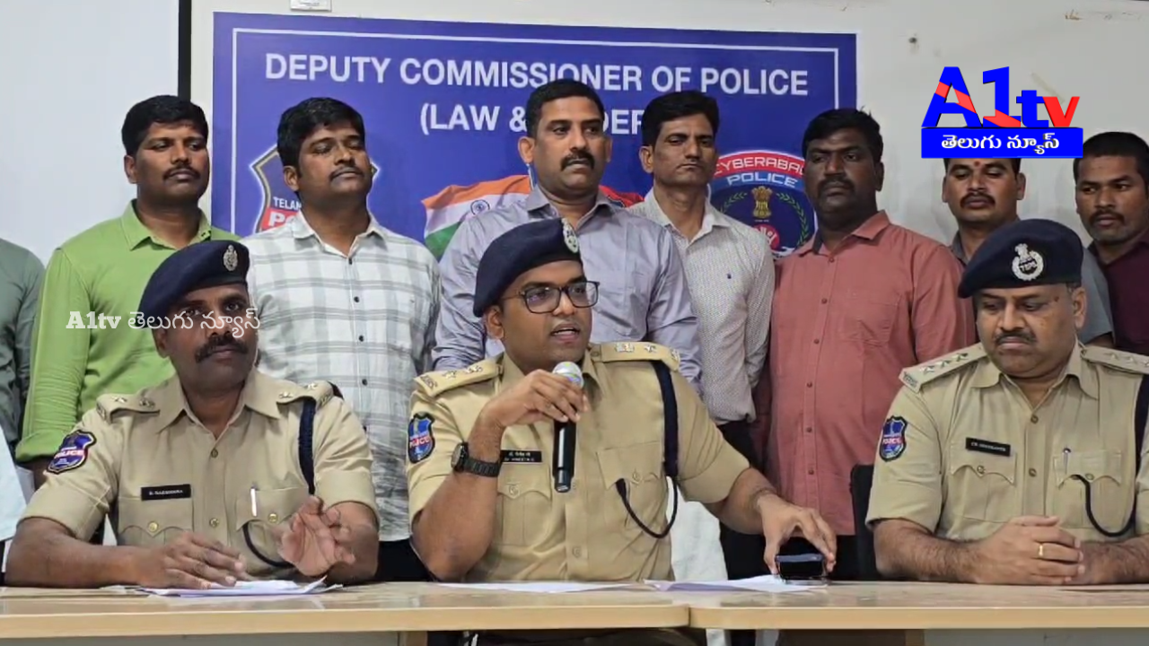 Cyberabad police bravely arrested most wanted Bathula Prabhakar after he opened fire on officers in Madhapur, seizing weapons and bullets.