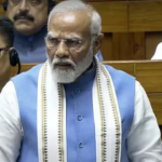 PM Modi spoke in Lok Sabha about poverty, housing, drinking water, and other development achievements.