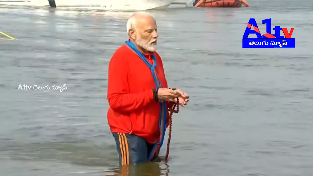 PM Modi participated in the Maha Kumbh Mela during his UP visit, took a holy dip at Triveni Sangam, and observed the Kumbh Mela in Prayagraj by boat.