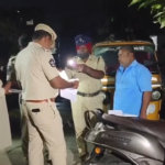 Police conducted a sudden cordon search in Tenali Sultanabad early morning and detained suspects for questioning.