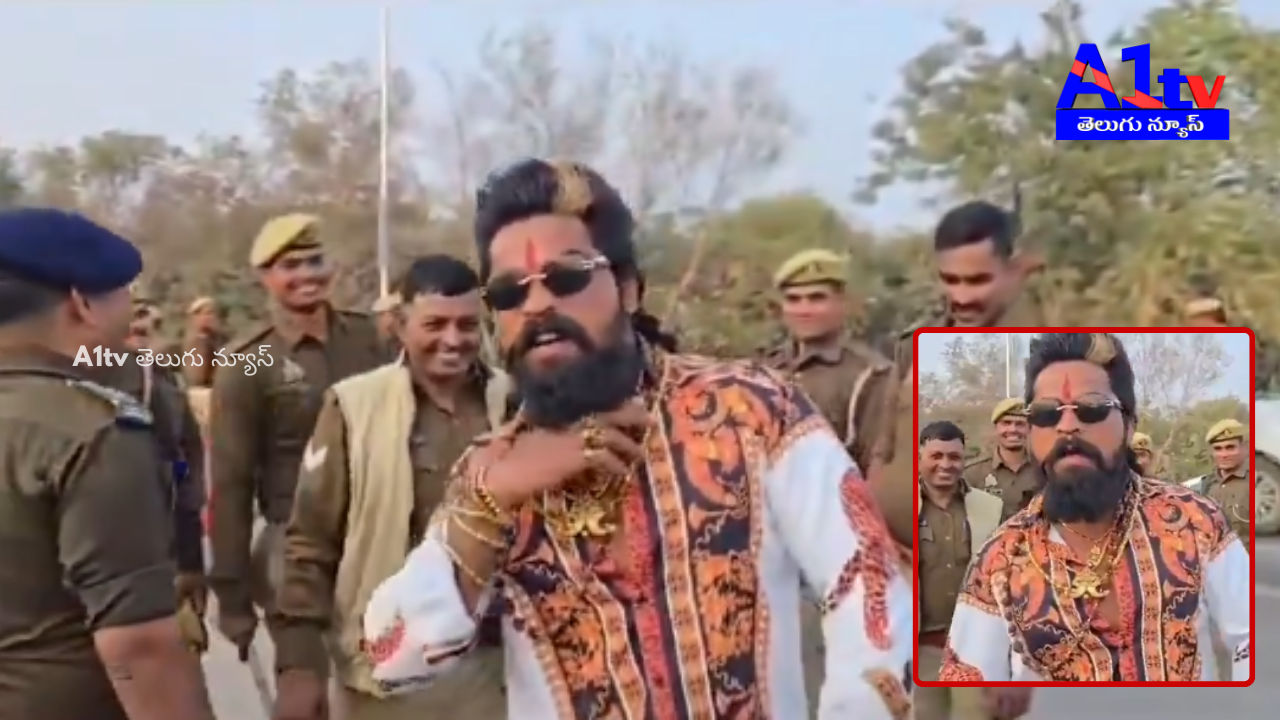 A fan of Allu Arjun from Maharashtra recited Pushpa 2 dialogues at Maha Kumbh bath, grabbing everyone's attention.