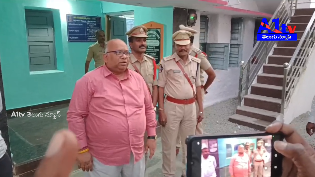 DIG Koya Praveen inspects Kosigi Police Station, reviews crime control and police performance