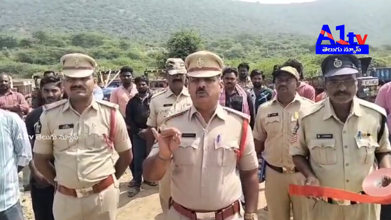 As part of the road safety month, Sangam CI and SI conducted an awareness camp for tractor drivers.