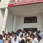 Sarpanches express anguish over lack of respect despite holding positions. YSRCP leaders submit a petition to the Collector over officials' attitude.