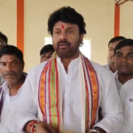 Ramagundam MLA Makka Singh Raj Thakur participated in the Shiva Lingam installation at NTPC Chilakalayya Temple, along with other leaders.