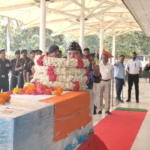 Soldier Venkatesh from Bapatla dies in Rajasthan firing practice; mortal remains transported home.