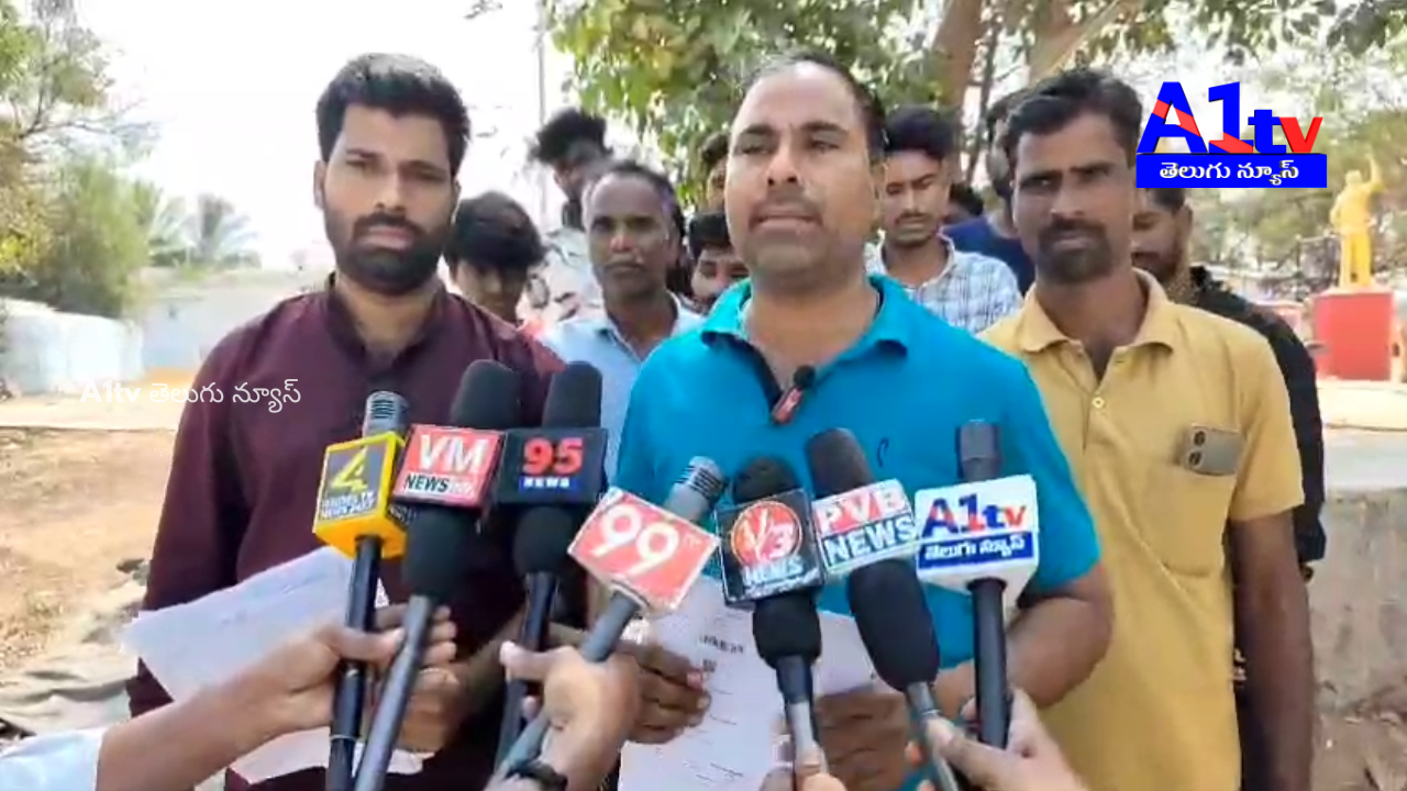 Despite a favorable court ruling, villagers are obstructing Anjaneyulu from fencing his own land, alleging past disputes over temple land.