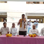 MLA Gundu Shankar assures focus on Srikakulam’s development and traffic management for a better town.