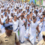 ASHA workers demand wage hike, job security; protest at Health Commissioner’s office. Police detain protesters across Telangana.