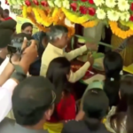 Chandrababu visited DWCRA stalls in Markapur, purchasing a saree for Nara Bhuvaneshwari for ₹25,000 and appreciating local products.