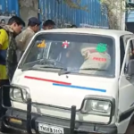 Police foiled a bank heist attempt in Chittoor, arresting four robbers while a manhunt continues for the remaining two.