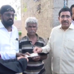 Minister Narayana launched the monthly pension distribution in Bhagat Singh Colony, personally handing over pensions to beneficiaries.