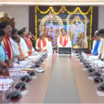 తిరుమలలో టిటిడి ధర్మకర్తల మండలి సమావేశం ప్రారంభం The TTD Trust Board meeting is underway in Tirumala, discussing the 2025-26 budget and over 30 agenda items.