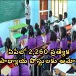 ఏపీ లో 2,260 ప్రత్యేక విద్య ఉపాధ్యాయ పోస్టుల భర్తీ AP Approves 2,260 Special Education Teacher Posts