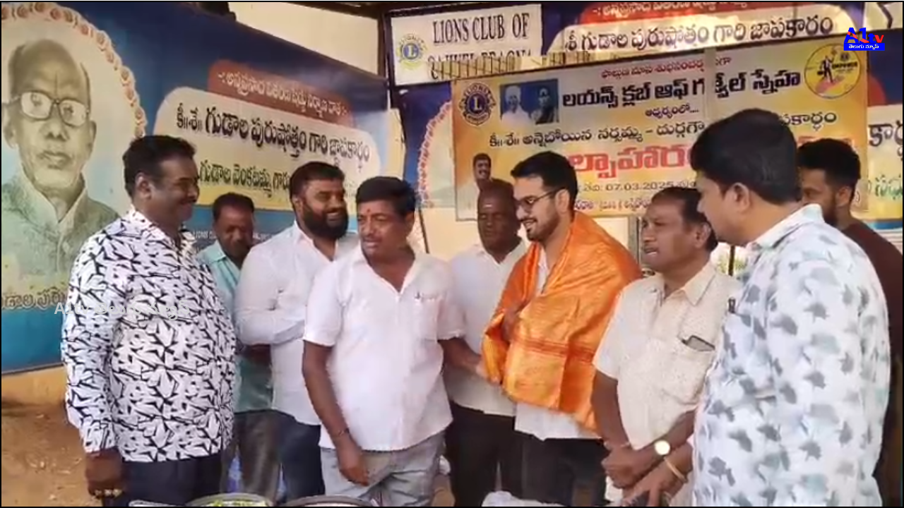 Lions Club continues its impactful free breakfast service at Gajwel Hospital, now reaching its 284th day.