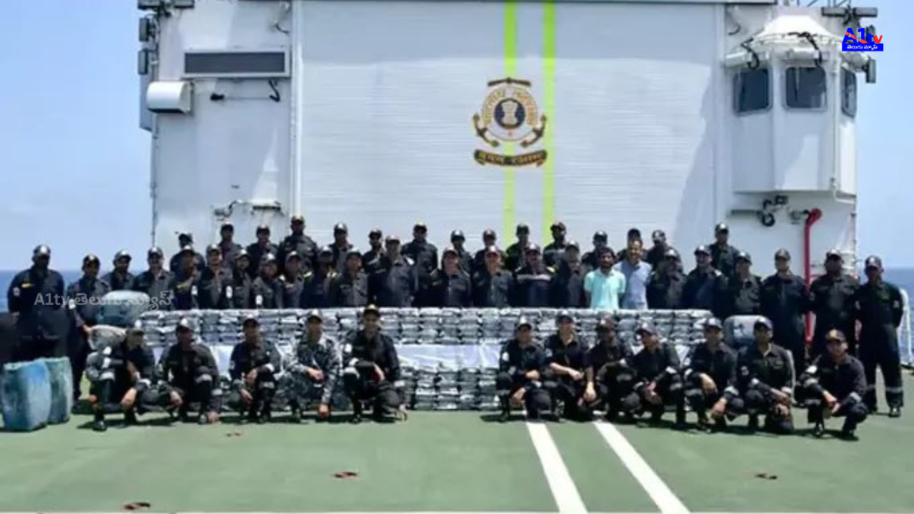 Drugs worth ₹1800 crore were seized in Gujarat as part of an operation, with authorities suspecting them to be methamphetamine. Smugglers had dumped them in the Arabian Sea.