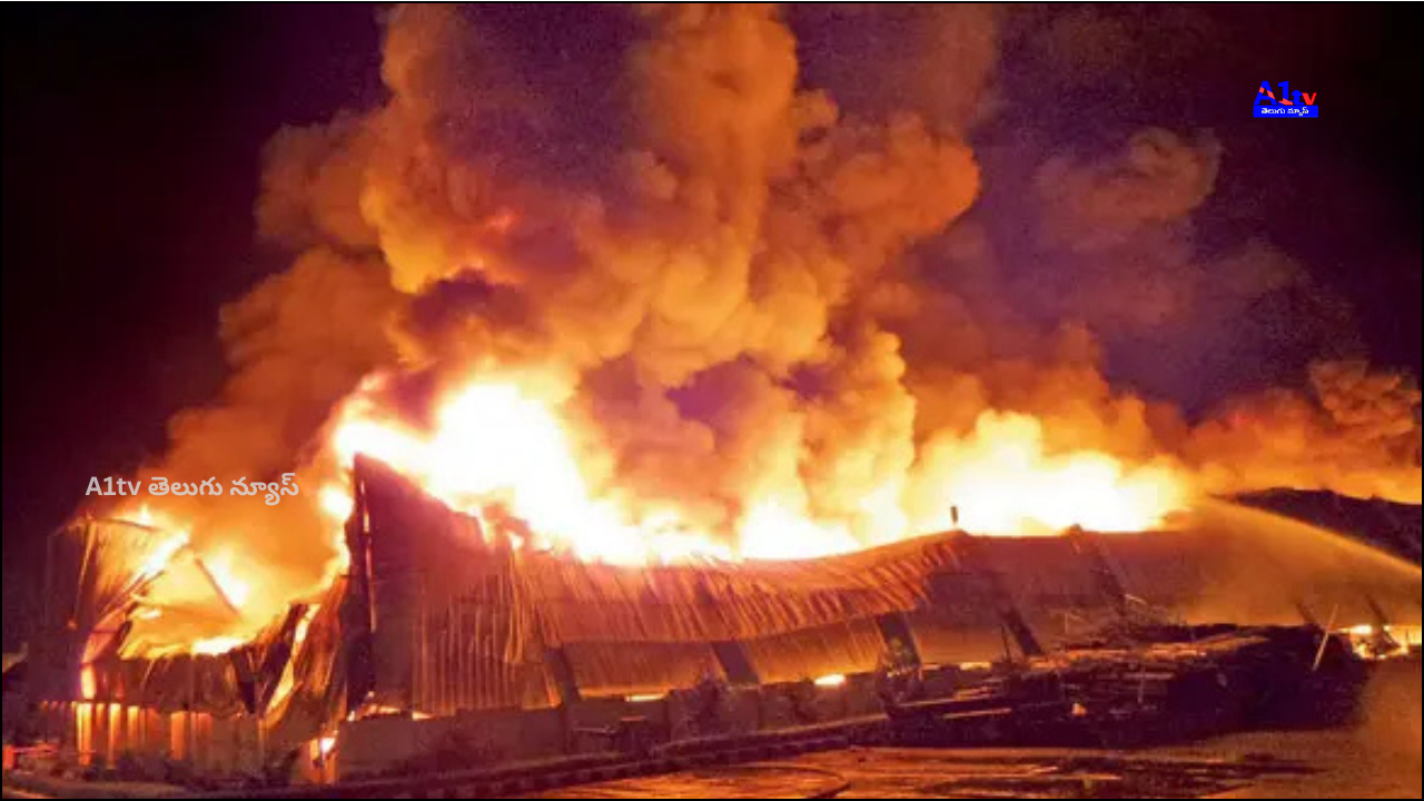Major fire breaks out in Hyderabad copper recycling unit, causing a loss of ₹1 crore; fire crew contains flames with swift action.