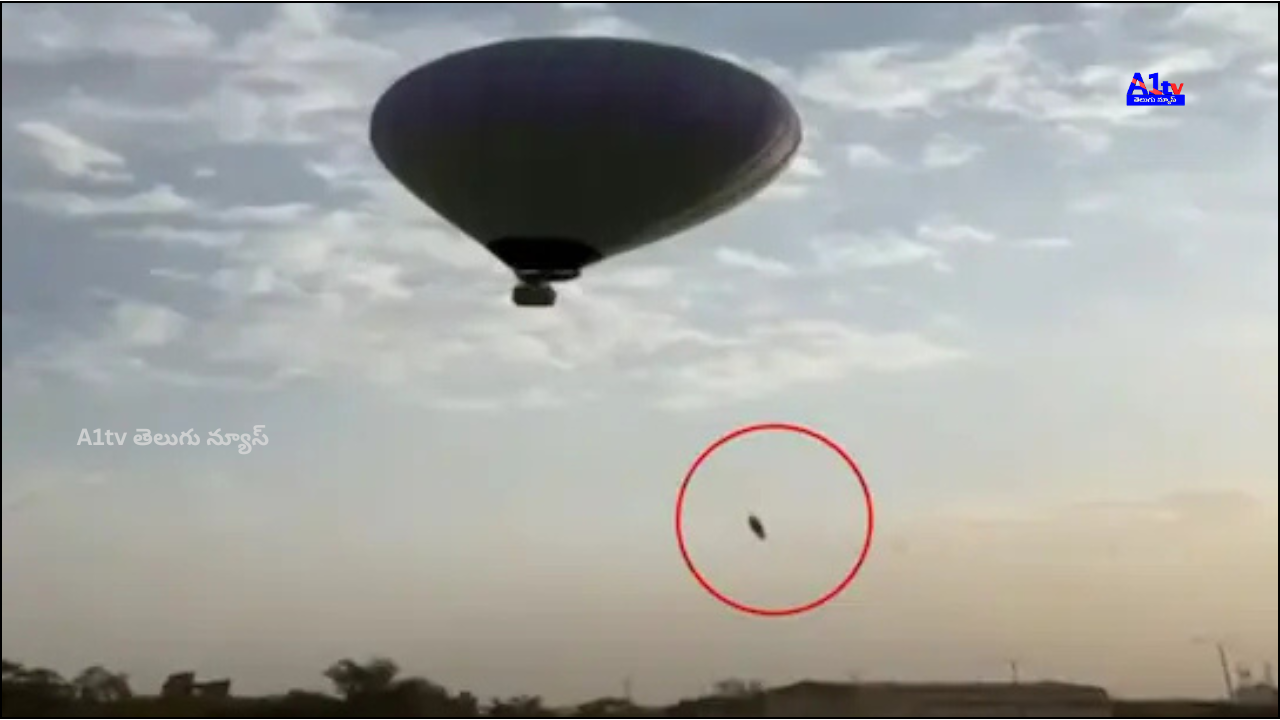 During a hot air balloon test in Baran, a man accidentally got lifted and died after falling. The incident led to cancellation of local festivities.