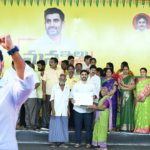 రత్నాలచెరువు వాసులకు లోకేష్ చేత శాశ్వత పట్టాలు After 43 years of waiting, Ratnalacheruvu residents received permanent house titles from Lokesh, ending fear and bringing joy.