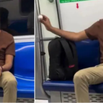 A video of a man drinking alcohol and eating eggs inside Delhi Metro goes viral. Netizens demand strict action against such behavior.