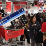 As US import tariffs rise under Trump, malls see shopping rush. People buy goods early fearing price hikes, especially electronics and appliances.