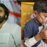 Singapore honored the Indian heroes who rescued Mark Shankar during the school fire. The child is recovering, and Chiranjeevi thanked supporters.