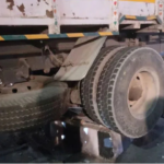 A speeding truck rammed into traffic constables near Miyapur Metro, killing one and injuring two others late Monday night.