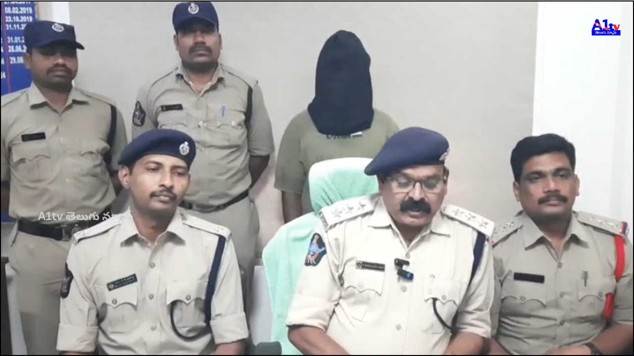 Accused Mahesh arrested for stabbing a youth to death in Narsipatnam’s Ayyannacolony. Old dispute during festival led to the brutal incident.